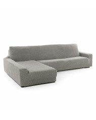 Left long arm chaise longue cover Sofaskins NIAGARA Grey (Refurbished B)