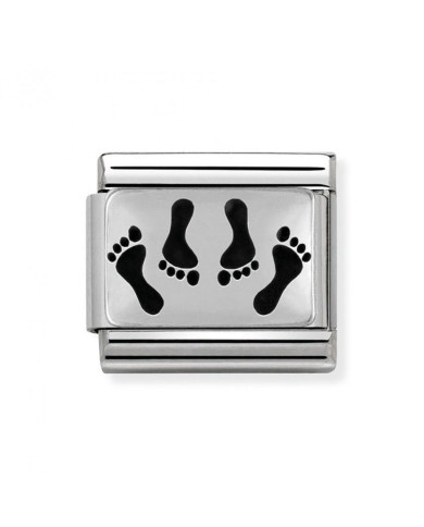 Woman's charm link Nomination NN C Silver