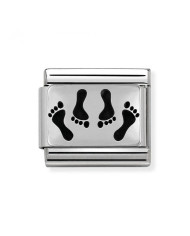 Woman's charm link Nomination NN C Silver