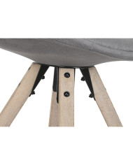 Dining Chair DKD Home Decor Grey (Refurbished A)