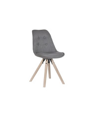 Dining Chair DKD Home Decor Grey (Refurbished A)