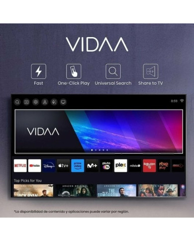Smart TV Hisense 43A79KQ 4K Ultra HD 43" LED HDR D-LED QLED (Refurbished B)