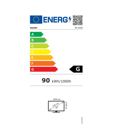 Videowall Monitor Sharp 60006182 4K Ultra HD 50" (Refurbished A)
