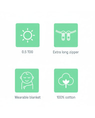 Baby Sleeping Bag Ingenuity Cotton 3-6 Months