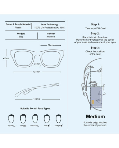 Ladies' Sunglasses Polaroid PLD6051GS-35J