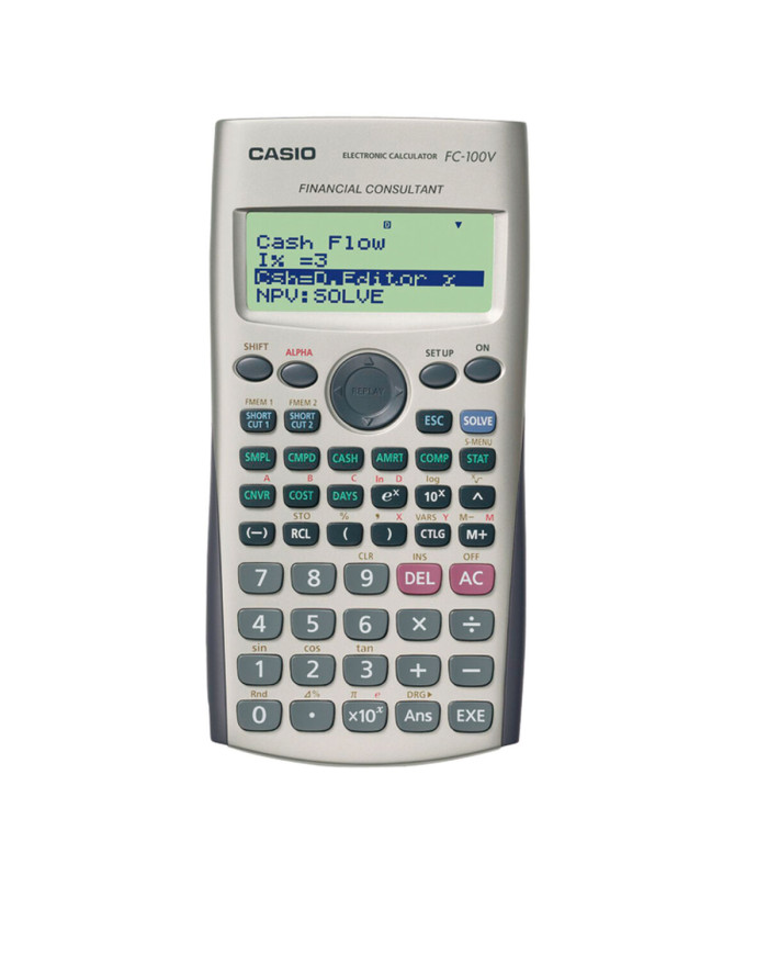 Financial Calculator Casio FC-100V