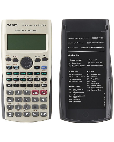 Financial Calculator Casio FC-100V