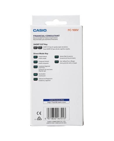 Financial Calculator Casio FC-100V