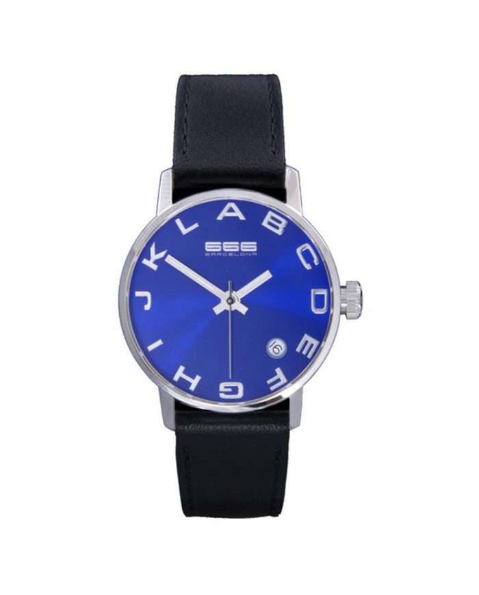 Unisex Watch 666 Barcelona 666-274 Black (Ø 35 mm)