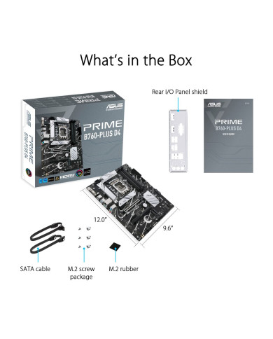 Motherboard Asus PRIME B760-PLUS D4 LGA 1700