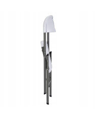 Marbueno Folding Chair Resin White 44x53x83 cm Catering, Beach & Camping 10531
