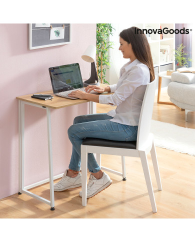 Folding desk InnovaGoods V0103358 White (Refurbished B)