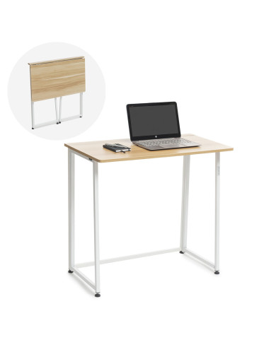 Folding desk InnovaGoods V0103358 White (Refurbished B)