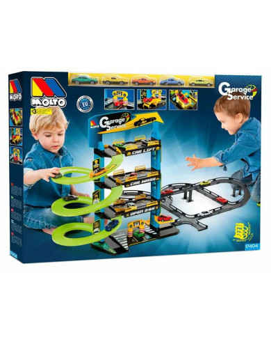Racetrack Moltó 3 levels Car x 5 (Refurbished C)
