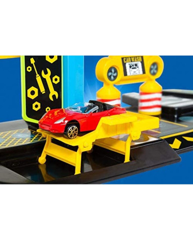 Racetrack Moltó 3 levels Car x 5 (Refurbished C)