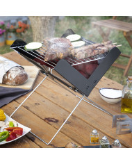 Mini Folding Portable Barbecue for Charcoal Foldecue InnovaGoods