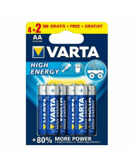 Alkaline Batteries Varta 4906121436 1,5 V 1.55 V AA (6 Pieces)