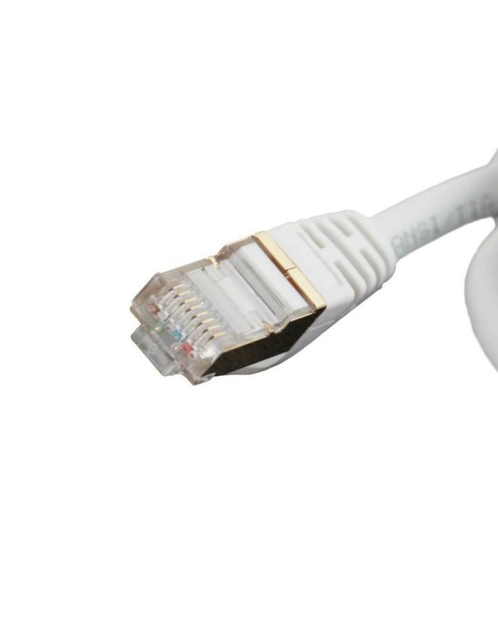 FTP Category 7 Rigid Network Cable iggual IGG318621 White 10 m