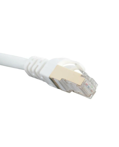 FTP Category 7 Rigid Network Cable iggual IGG318621 White 10 m