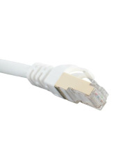 FTP Category 7 Rigid Network Cable iggual IGG318621 White 10 m