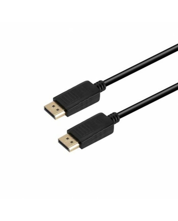 DisplayPort Cable PcCom PCCES-CAB-DP14-3M Black 4K Ultra HD 3 m