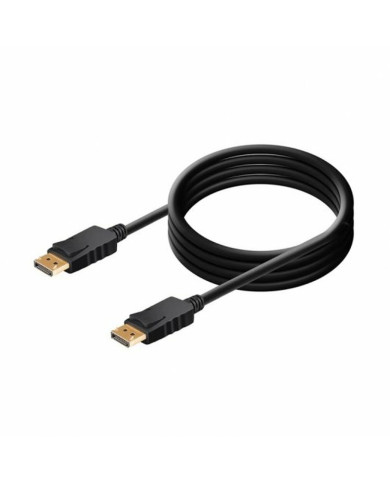 DisplayPort Cable PcCom PCCES-CAB-DP14-3M Black 4K Ultra HD 3 m
