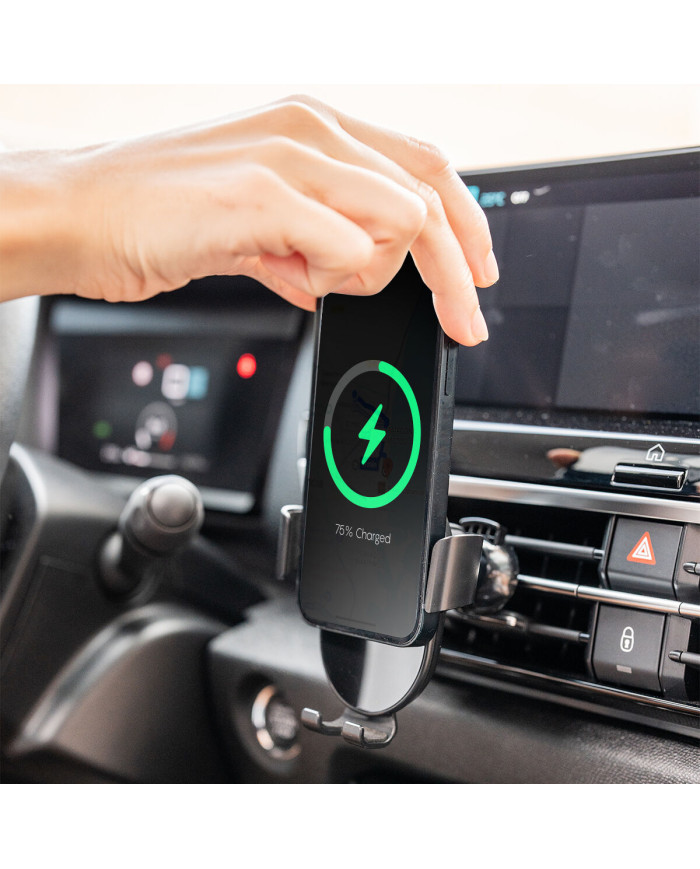 Wireless Fast Charging Phone Holder for Cars Chakar InnovaGoods