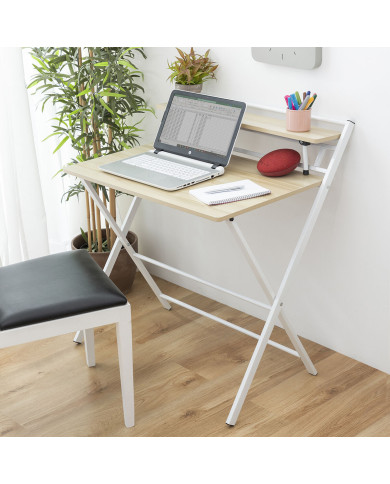 Folding Desk with Shelf Tablezy InnovaGoods