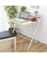 Folding Desk with Shelf Tablezy InnovaGoods