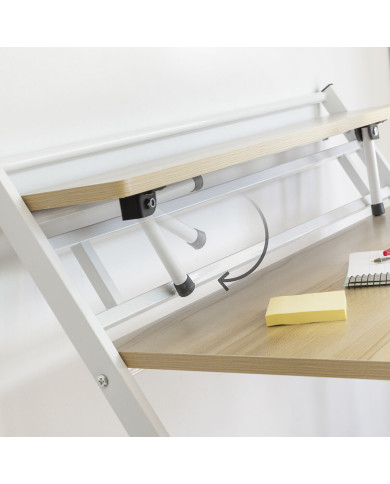 Folding Desk with Shelf Tablezy InnovaGoods