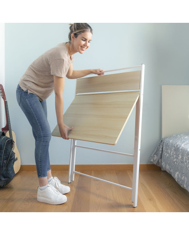 Folding Desk with Shelf Tablezy InnovaGoods