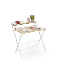Folding Desk with Shelf Tablezy InnovaGoods