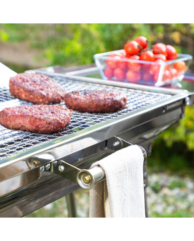 Stainless Steel Foldable Charcoal BBQ ExelQ InnovaGoods