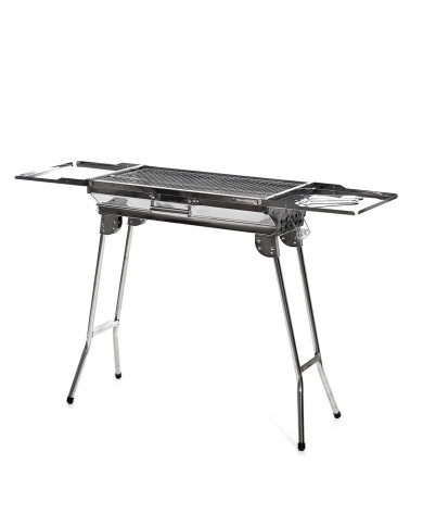 Stainless Steel Foldable Charcoal BBQ ExelQ InnovaGoods