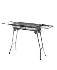 Stainless Steel Foldable Charcoal BBQ ExelQ InnovaGoods