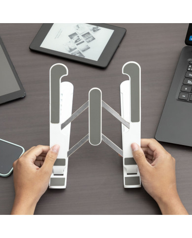 Folding and Adjustable Laptop Stand Flappot InnovaGoods