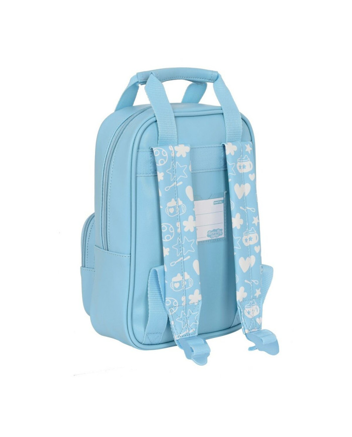 Child bag Peppa Pig Baby Light Blue (20 x 28 x 8 cm)