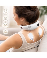 Electromagnetic Neck and Back Massager Calmagner InnovaGoods