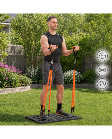 Integrated Portable Training System with Exercise Guide Gympak Max InnovaGoods