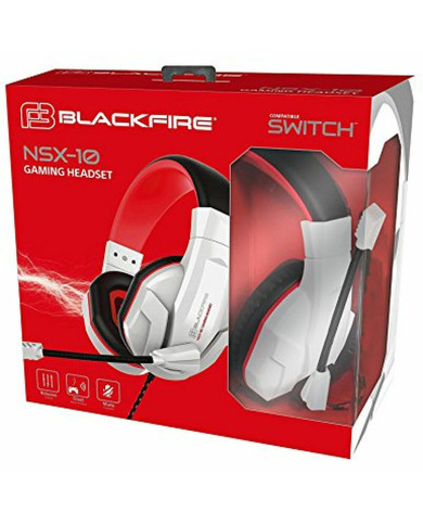 Headphones with Microphone Blackfire NSX-10 White