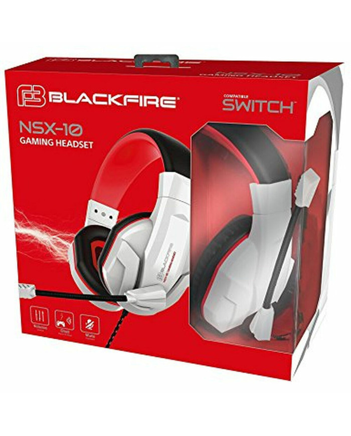 Headphones with Microphone Blackfire NSX-10 White