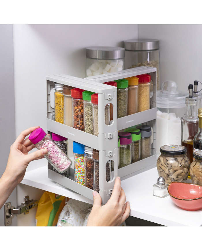 Sliding and Pivoting Spice Organiser Rispick InnovaGoods