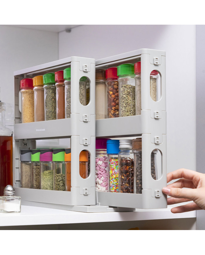 Sliding and Pivoting Spice Organiser Rispick InnovaGoods