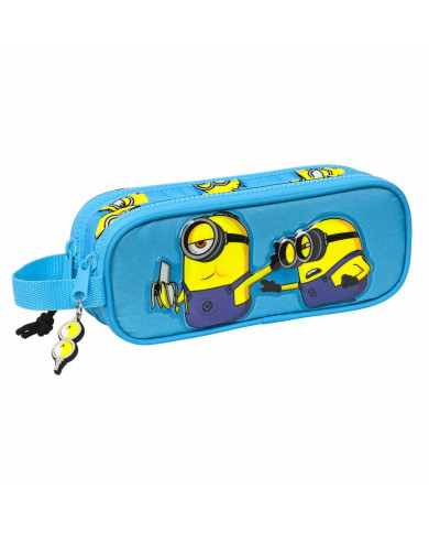 Double Carry-all Minions Minionstatic Blue (21 x 8 x 6 cm)