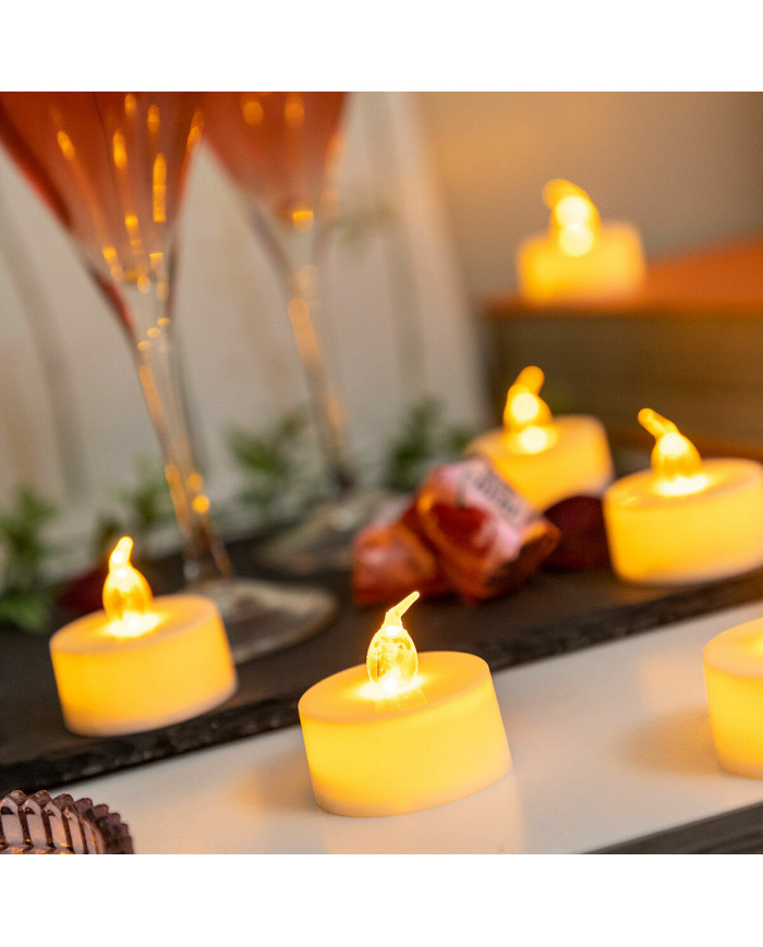 Set of LED Tealight Candles Romandle InnovaGoods 12 Units