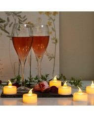 Set of LED Tealight Candles Romandle InnovaGoods 12 Units