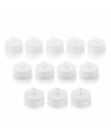 Set of LED Tealight Candles Romandle InnovaGoods 12 Units