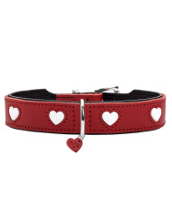 Dog collar Hunter Love Red XS 24-28 cm