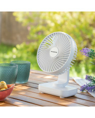 Rechargeable Desk Fan Fanrec InnovaGoods Ø5,4'' 3600 mAh / 13,3 W