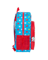 School Bag Mickey Mouse Clubhouse Fantastic Blue Red 33 x 42 x 14 cm
